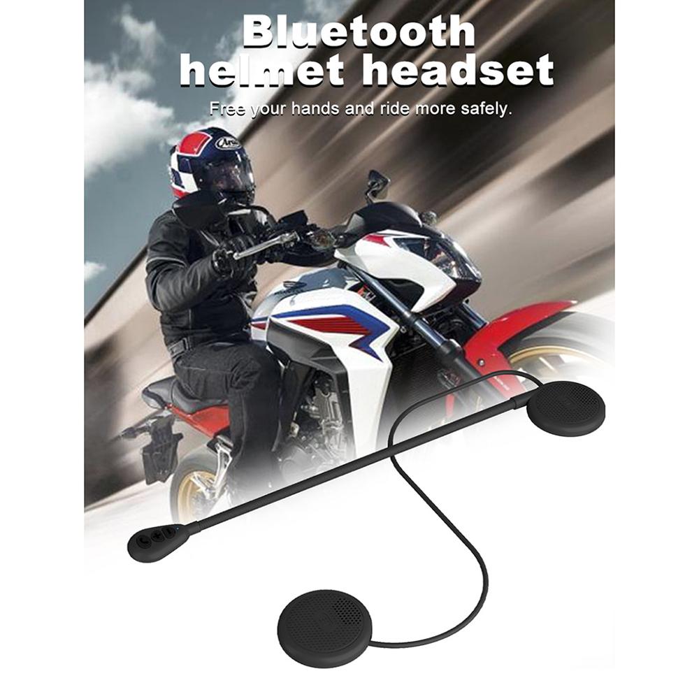 Draadloze Bluetooth 5.0 M5H Motorhelm Headset Intercom Luidspreker Hoofdtelefoon Communicatie Systemen Handsfree Stereo Oortelefoon