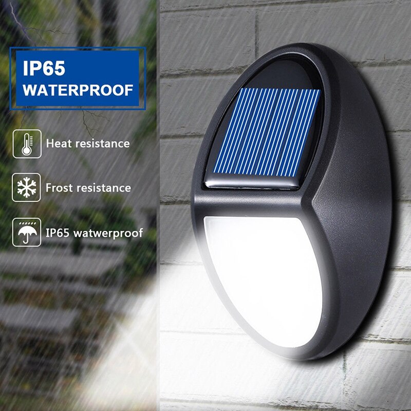Udendørs væg led solcellelampe med bevægelsessensor nat sikkerhedspære gade gård sti havelampe solenergi led solar lys