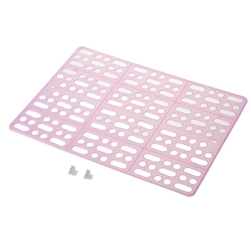 Coniglio rilievi del piede pet fresco e sano maglia facile da pulire: pink
