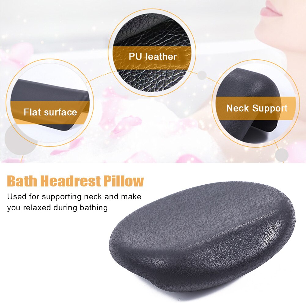 Neck Support Spa Headrest Relaxing Waterproof With... – Grandado