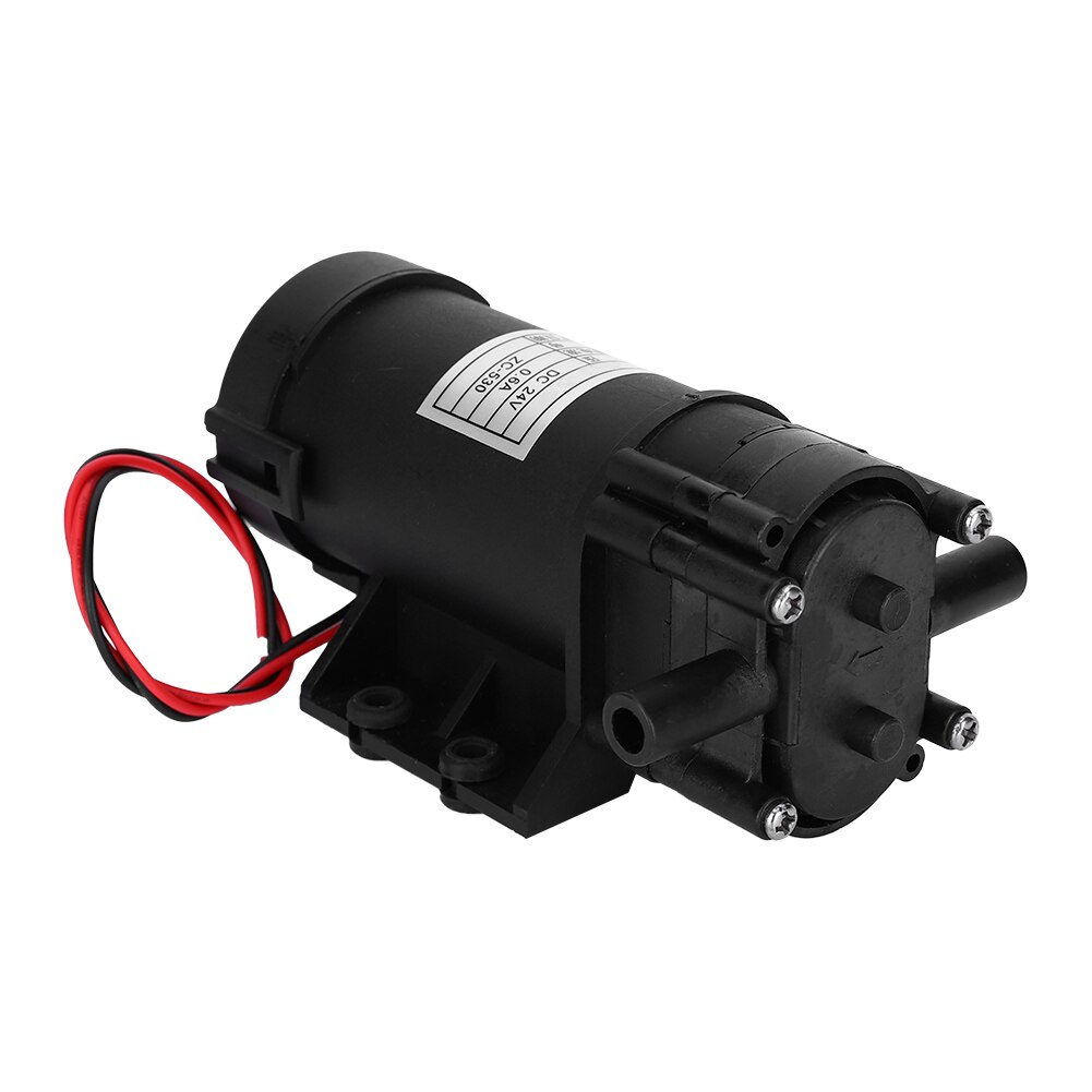 24V 12.5W UltraQuiet SelfPriming Gear Water Pump ZC530 LargeFlow