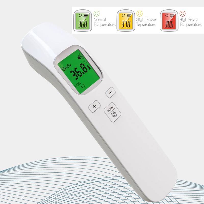 Baby Forehead Ear Infrared Thermometer Digital LCD Body Measurement Kids Adult Fever IR Children Non-Contact Termometro meter