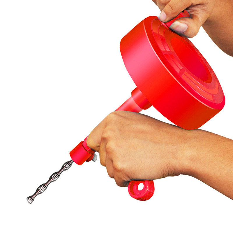 1pc Kitchen Toilet Sewer Blockage Hand Tool Pipe Dredger 5 Meters Drains Dredge Pipes Sewer Sink Cleaning Clogs Drain Cleaner