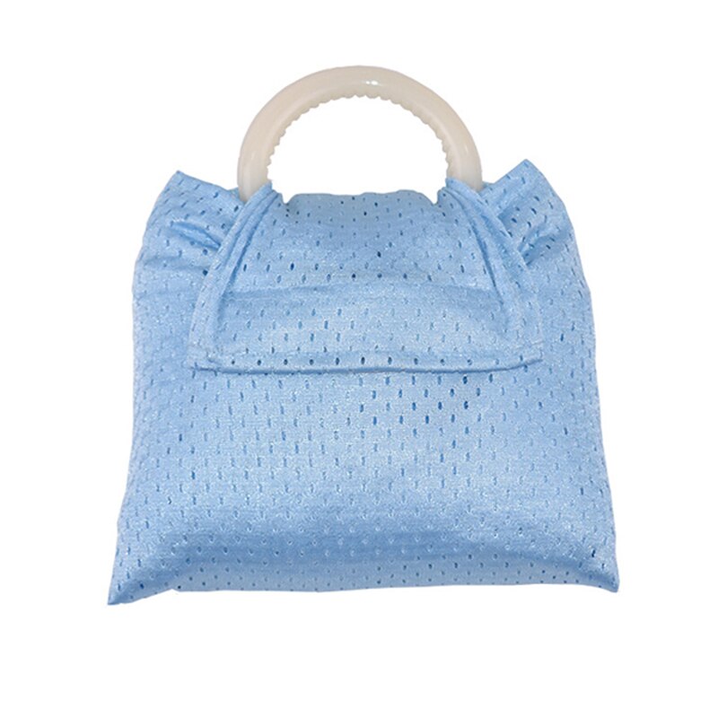 Pustende strand vann baby wrap stropp sommer wrap quick dry dusj ryggsekk baby wrap swing slynge: Lyse blå