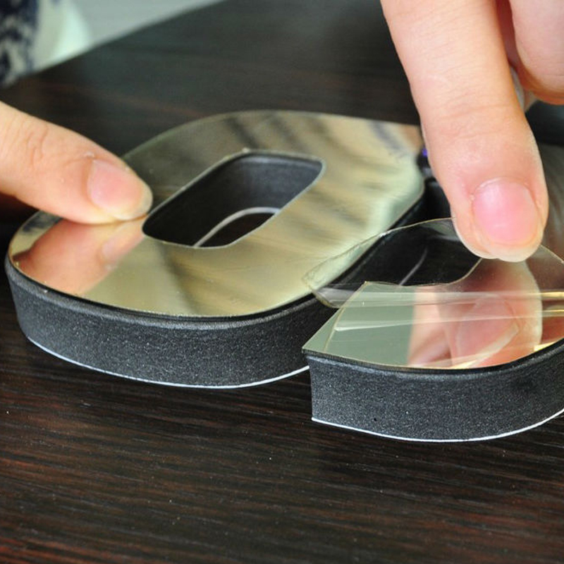 Horloge murale miroir de grande taille | Autocollant 3D, décoration de la maison, grande horloge murale, pour salle de meetting,