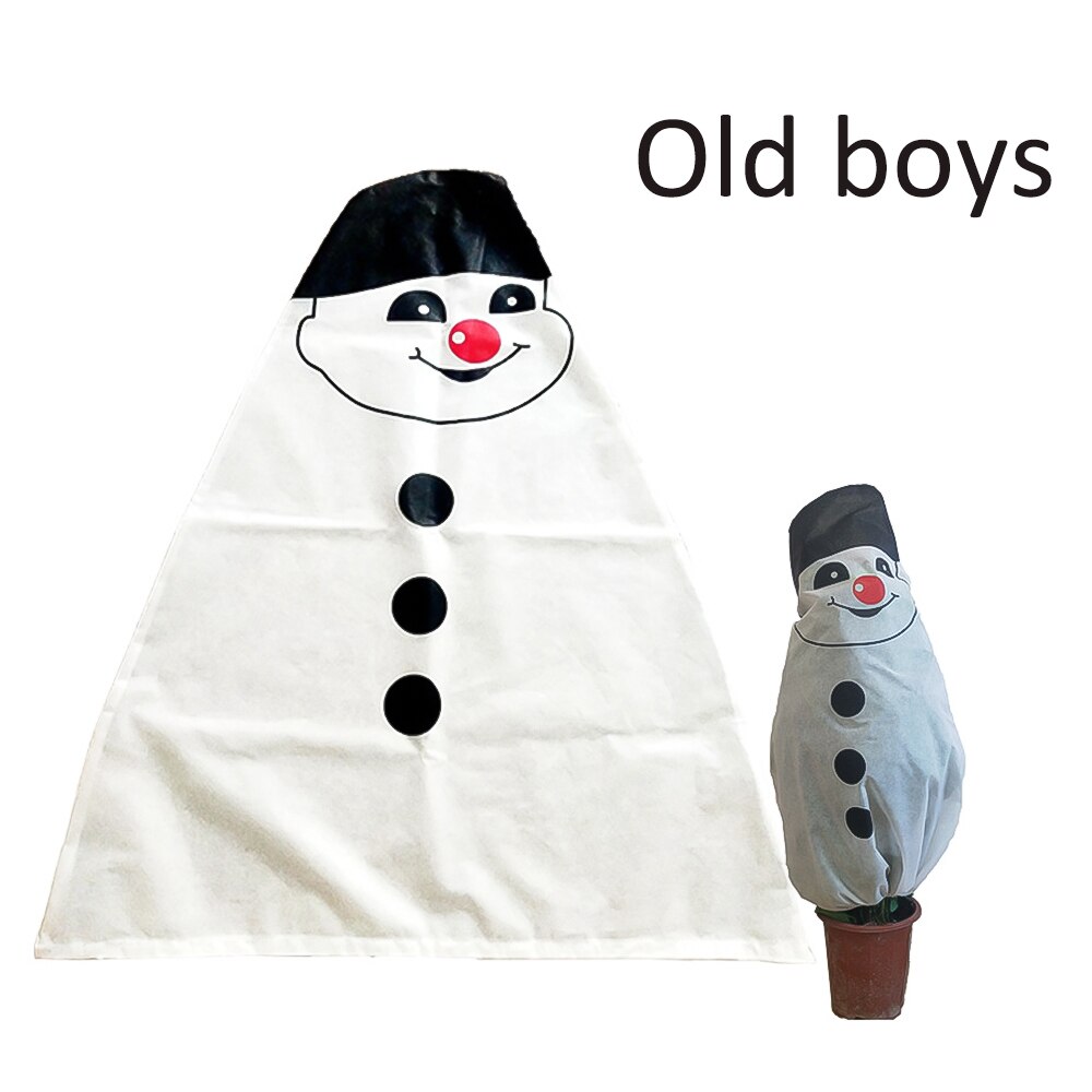 Noël hiver arbre couverture couverture plante couvre dessin animé noël gel Protection plante serre couverture jardin extérieur: Old Boys