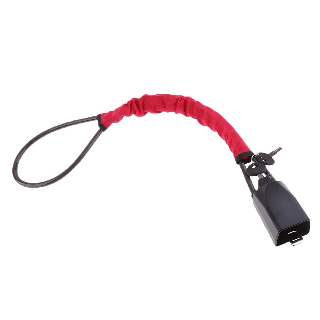Cerradura antirrobo para volante de coche y camión, cerradura cuádruple con 2 llaves, bloqueo automático Universal, dispositivos de seguridad antirobo