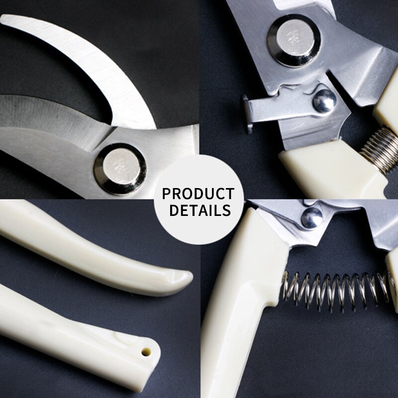 1pc beskärare trädskärare trädgårdsskötsel beskärningsax sax rostfritt stål skärverktyg set hem verktyg halkskydd