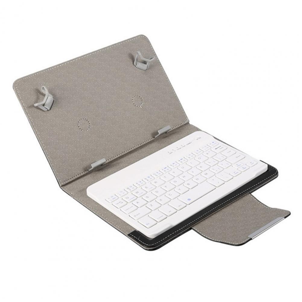 Portable Tablet Keyboard Ultra-thin Bluetooth-compatible Tablet PC Keypad Wireless Keypad Case Holder Home Office PC Keyboard
