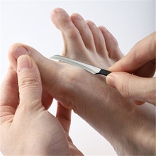 Pedicure manicure neglerenser neglebånd pleje død hud høvl skønhed fodpleje værktøj 16cm corta