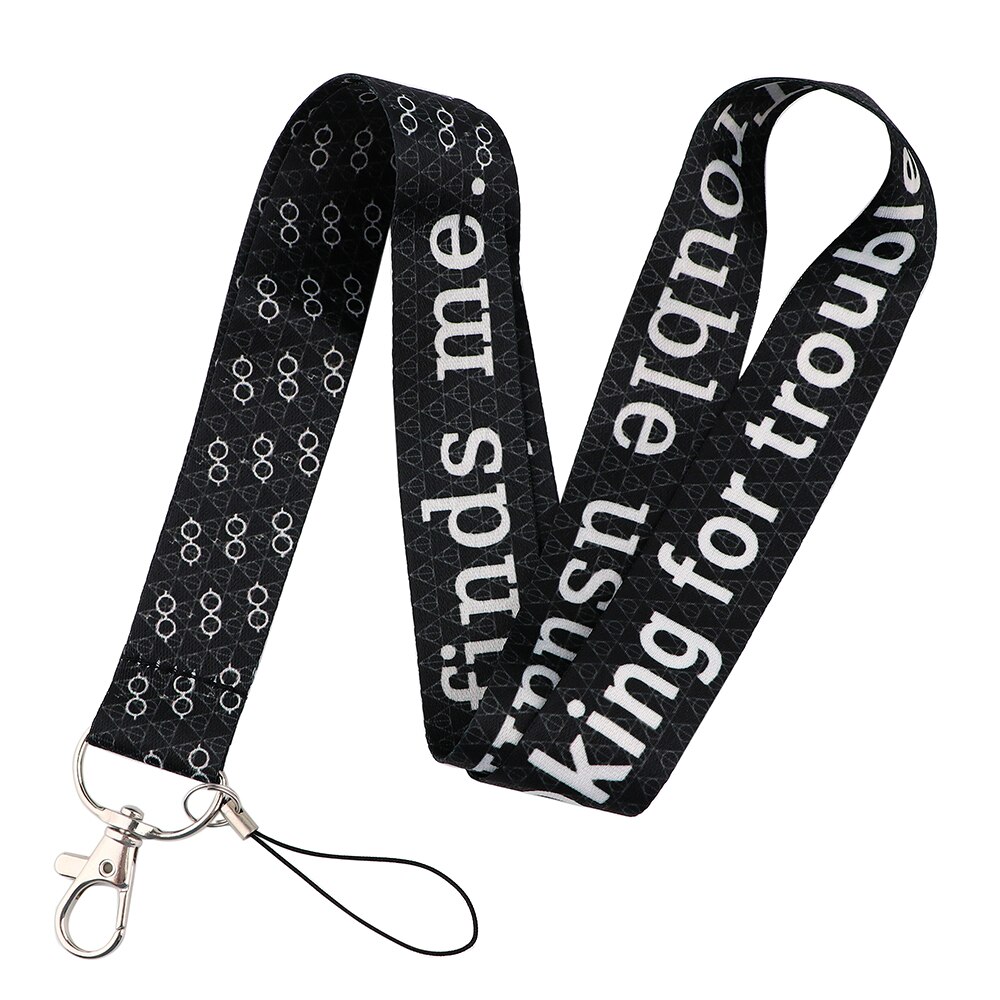 Ransitute R2288 Menselijk Orgel Tanden Tandarts Make-Up Artist Lanyard Sleutelhanger Lanyard Neck Strap Voor Usb Badge Houder Diy Hang touw: 9