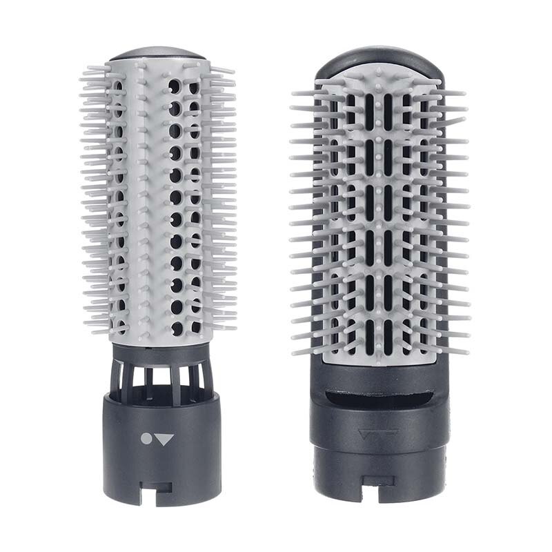 US Plug 2 in 1 Multifunctional Hair Dryer Brush Hair Straightener Curler Comb Electric Blow Dryer with Comb Hair Brush Roller St