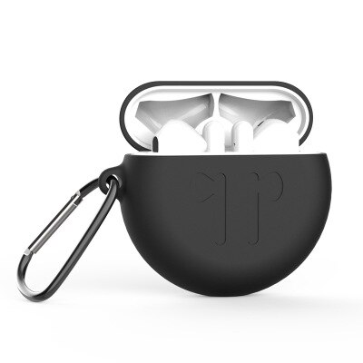 Siliconen Case Voor Huawei Freebuds 3 Headset Case Effen Kleur Draadloze Bluetooth Oortelefoon Beschermhoes Accessoires Met Haak: black 7