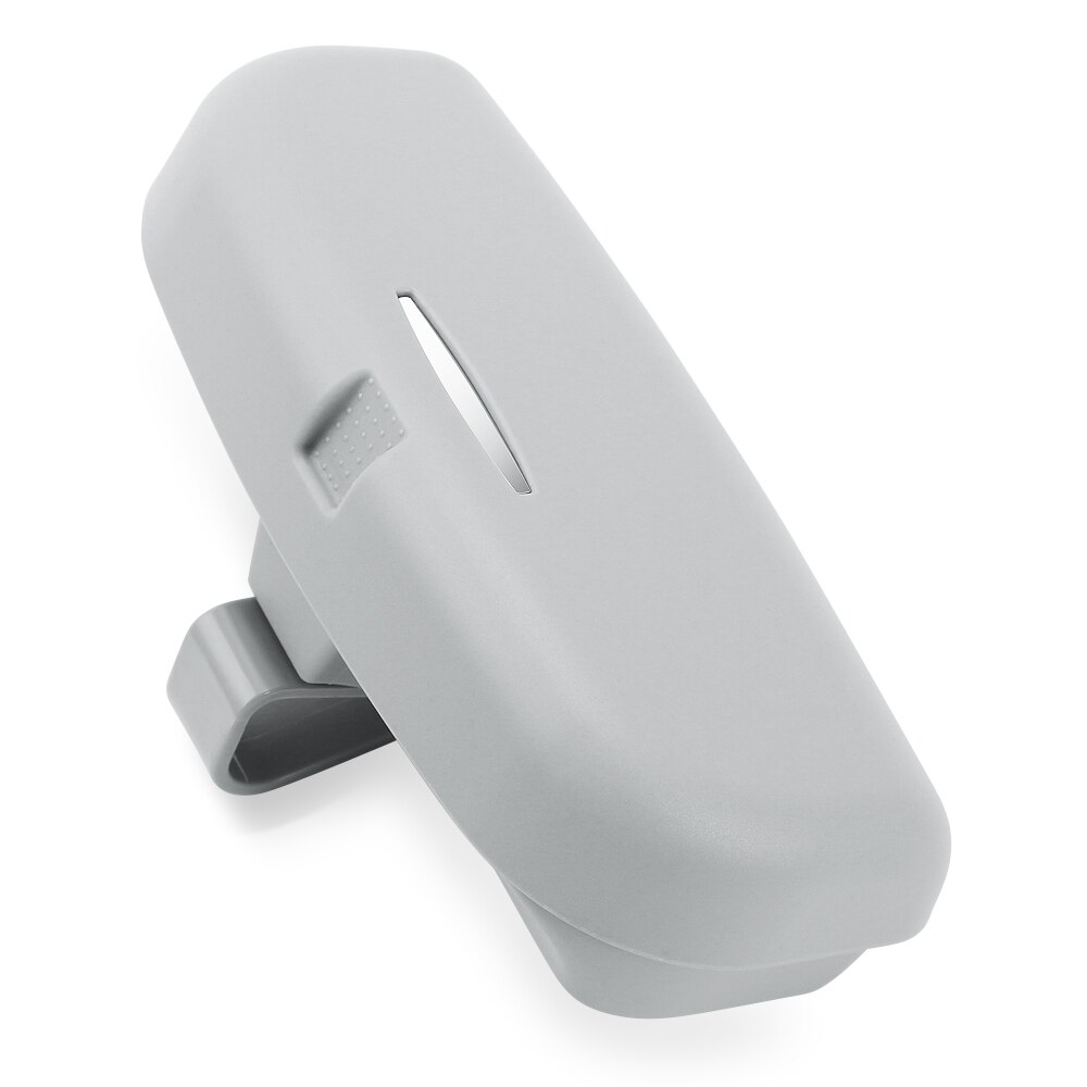Brillenkokers auto brillenhouder auto magneet zonnebrilhouder in de auto: Stijl 1 grijs
