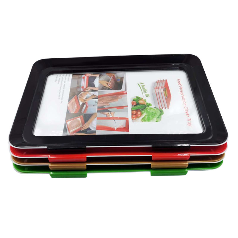 Food Preservation Tray Fresh Keeping Fruit And Dishes Reusable Food Spacer Elastic Food Storage Container