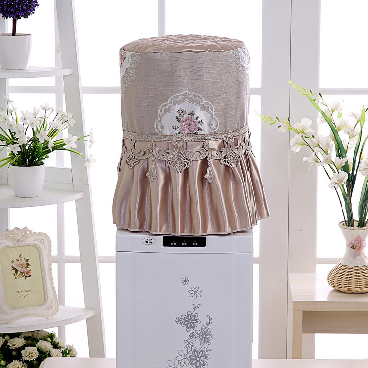 European lace frill water dispenser cover water cooler cover dust proof barrel cover: 2