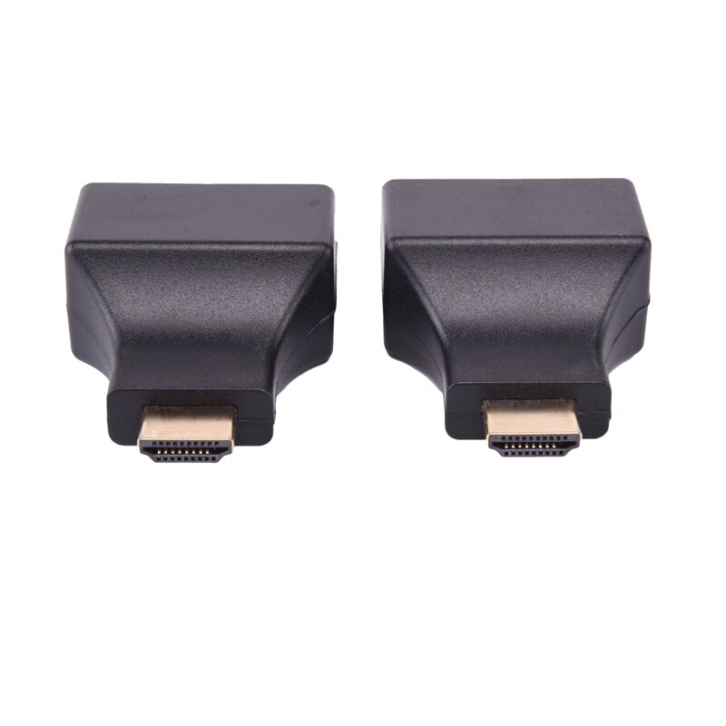 HW-YS30 HDMI double network cable 30m network extender 1080p HDMI to RJ45 network extension amplifier