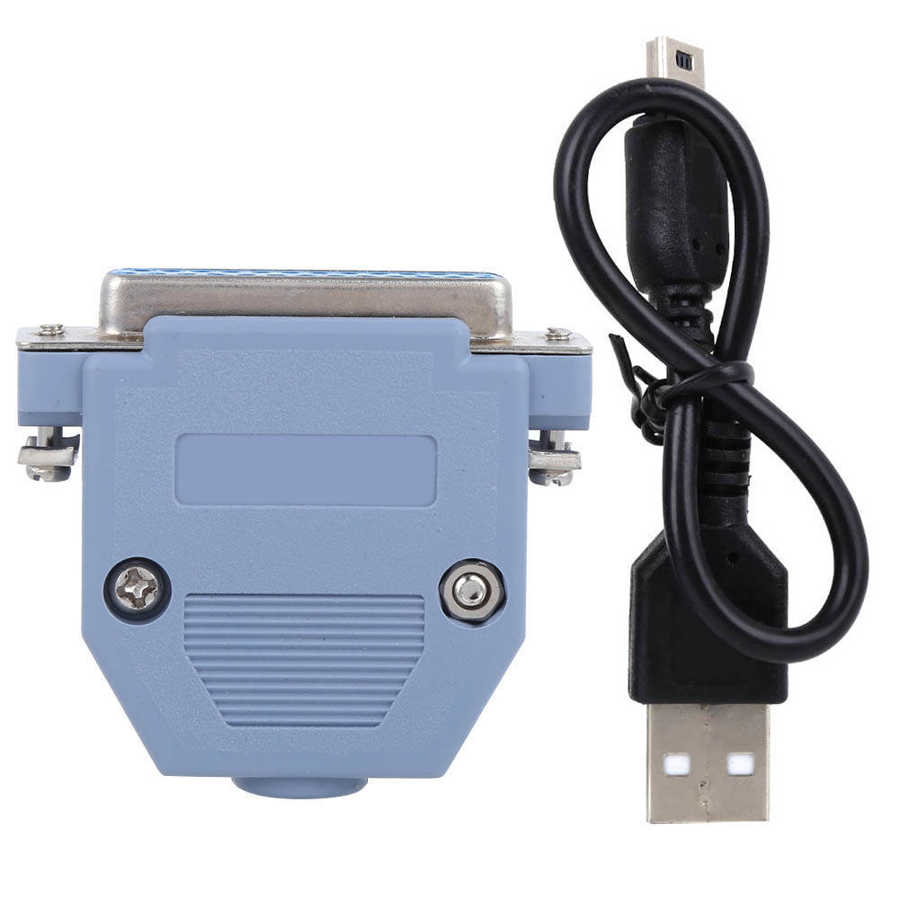 Plastic USB To Parallel Converter Cable CNC USB Controller For UC100 High Speed Adapter Combined with MACH3