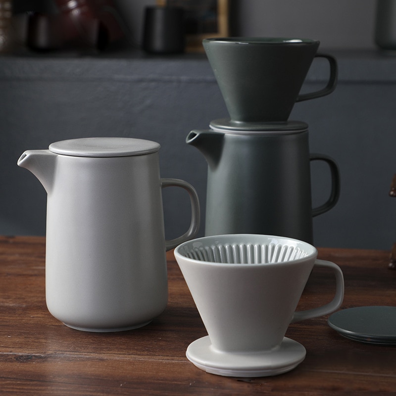 V60-cafetera de conducción manual reutilizable, filtro de gotero de café, conjunto de accesorios para Cocina