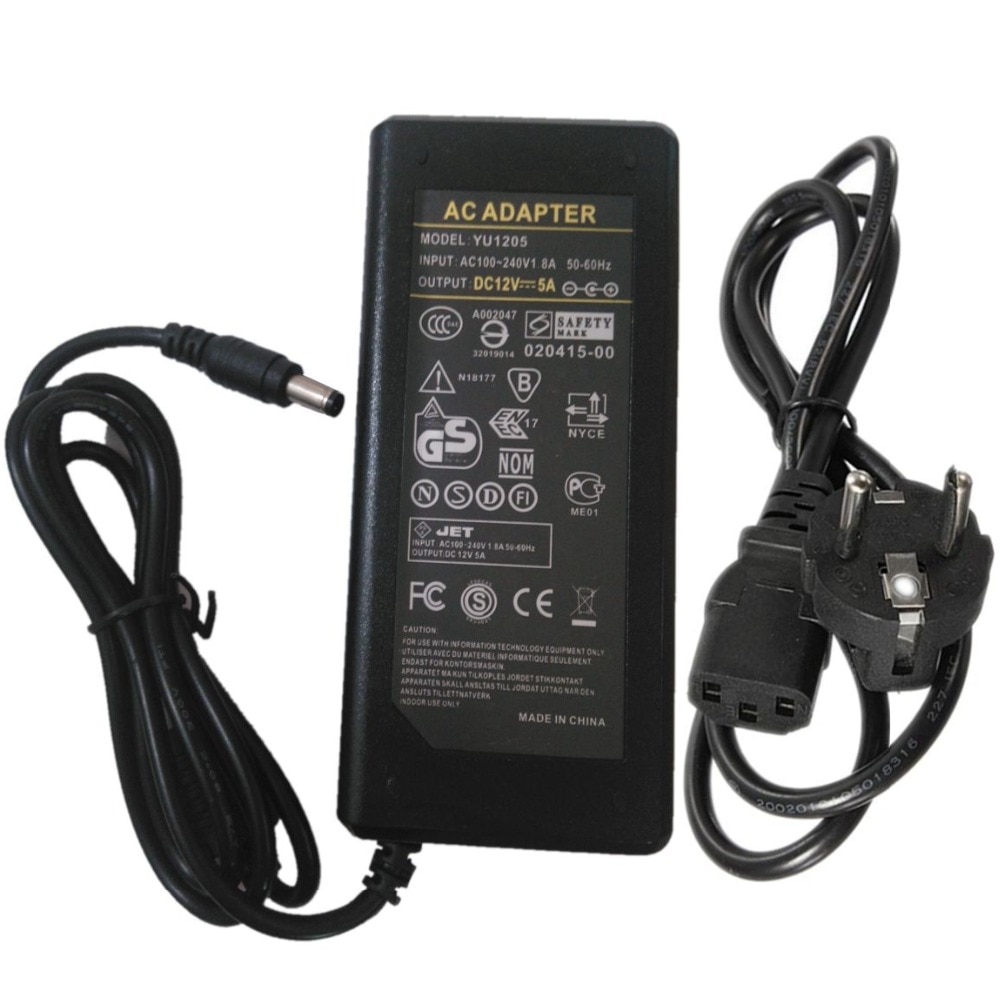 12V5A 60W AC DC Adapter Charger for Linksys Routers
