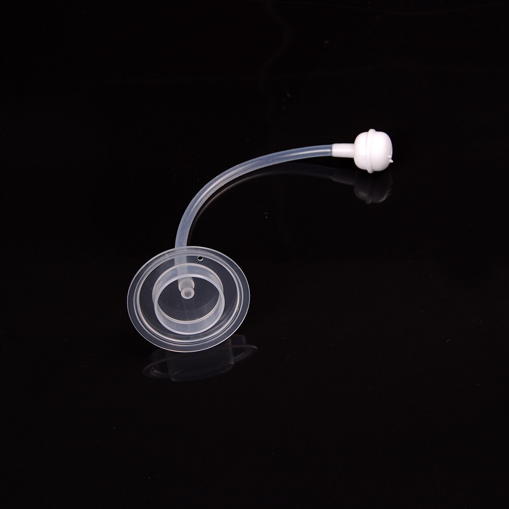 1pc Baby Fles Strokop Stro Accessoires Vervanging Brede Mond Kaliber Siliconen Voeden Accessoires