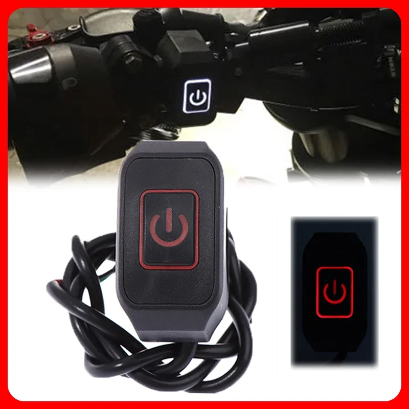 Universal- Motorrad Lenker Schalter Geschmack Geschmack Stecker Schalter für Elektrische Stern Druck Wasserdichte Steuer Schalter