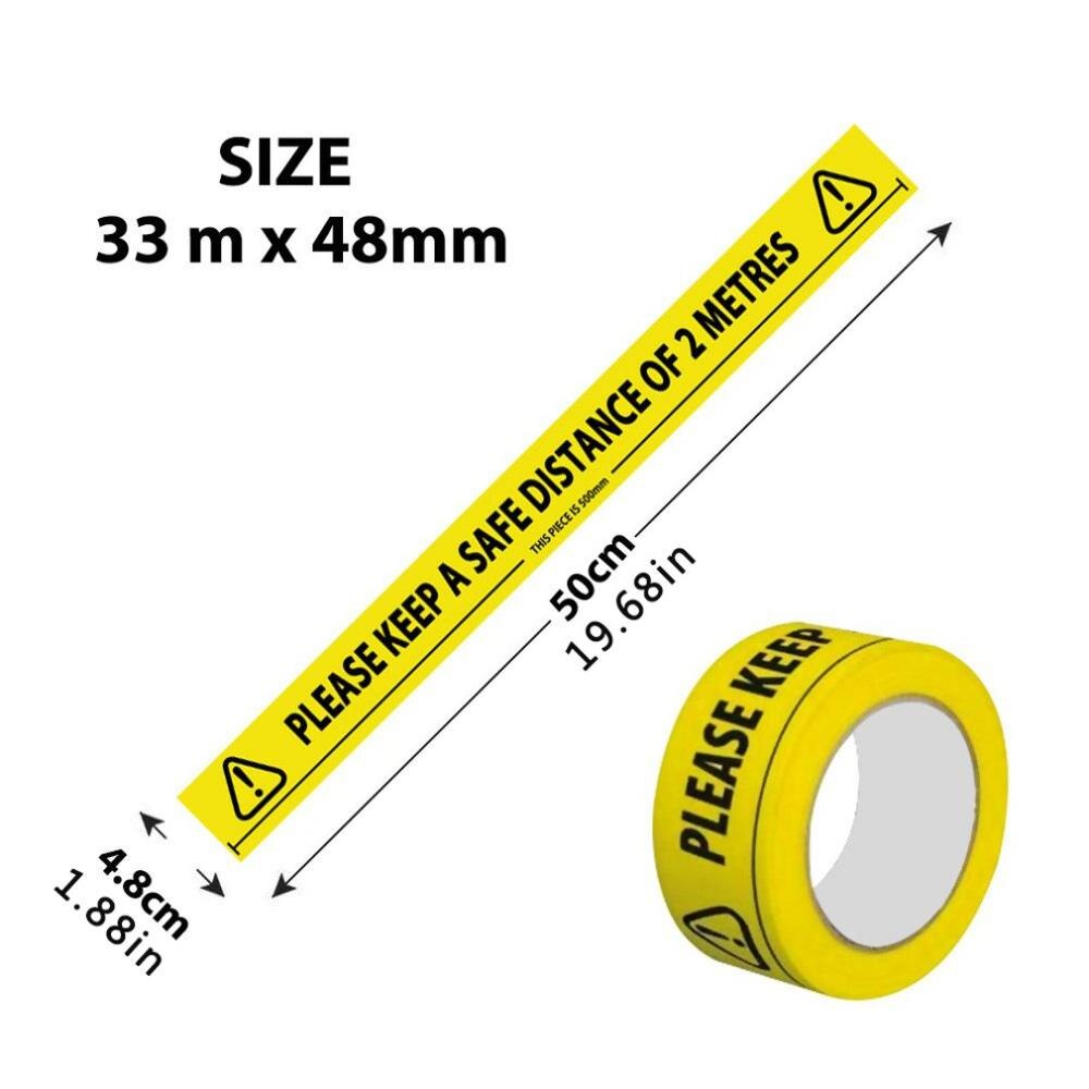 Practical Pvc Floor Warning Sticker Safety Tape Ap... – Grandado