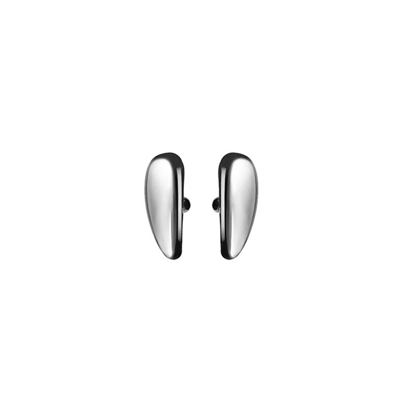Glasses D Shape Ceramics Eyewear Nose Pad For Sunglasses Vintage Anti-slip Brace Support For Eyeglasses Accessories: Silver