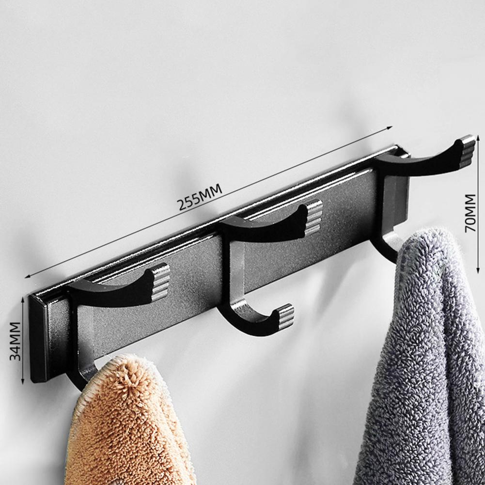 Hook Rack Sturdy Punch-free 2 Colors Coat Rack for Coats Home Storage Organization S-Shaped Hooks Hooks