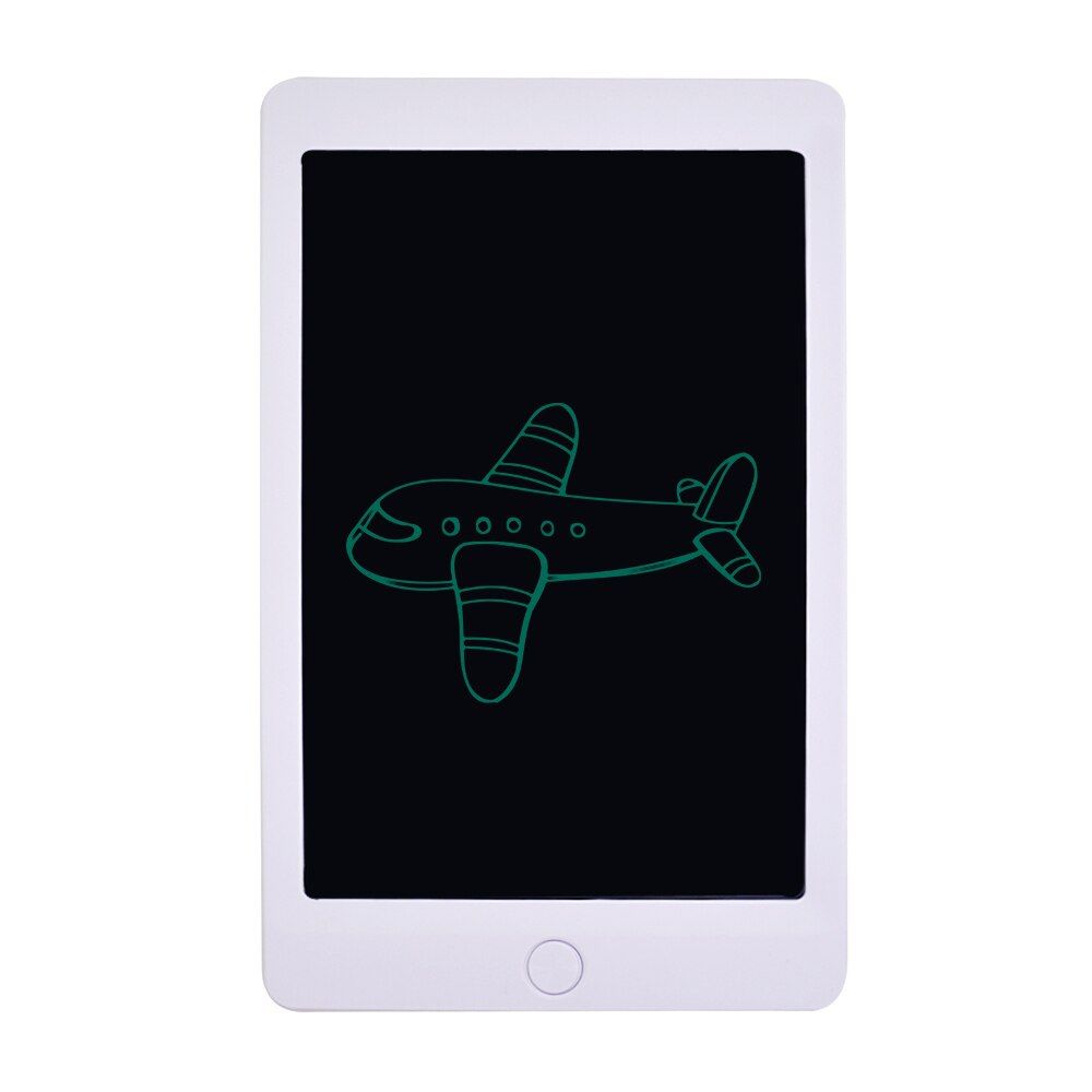 CHIPAL 10-Inch LCD Writing Tablet - Paperless Drawing Pad with Stylus Pen & One-Click Cleaner: White