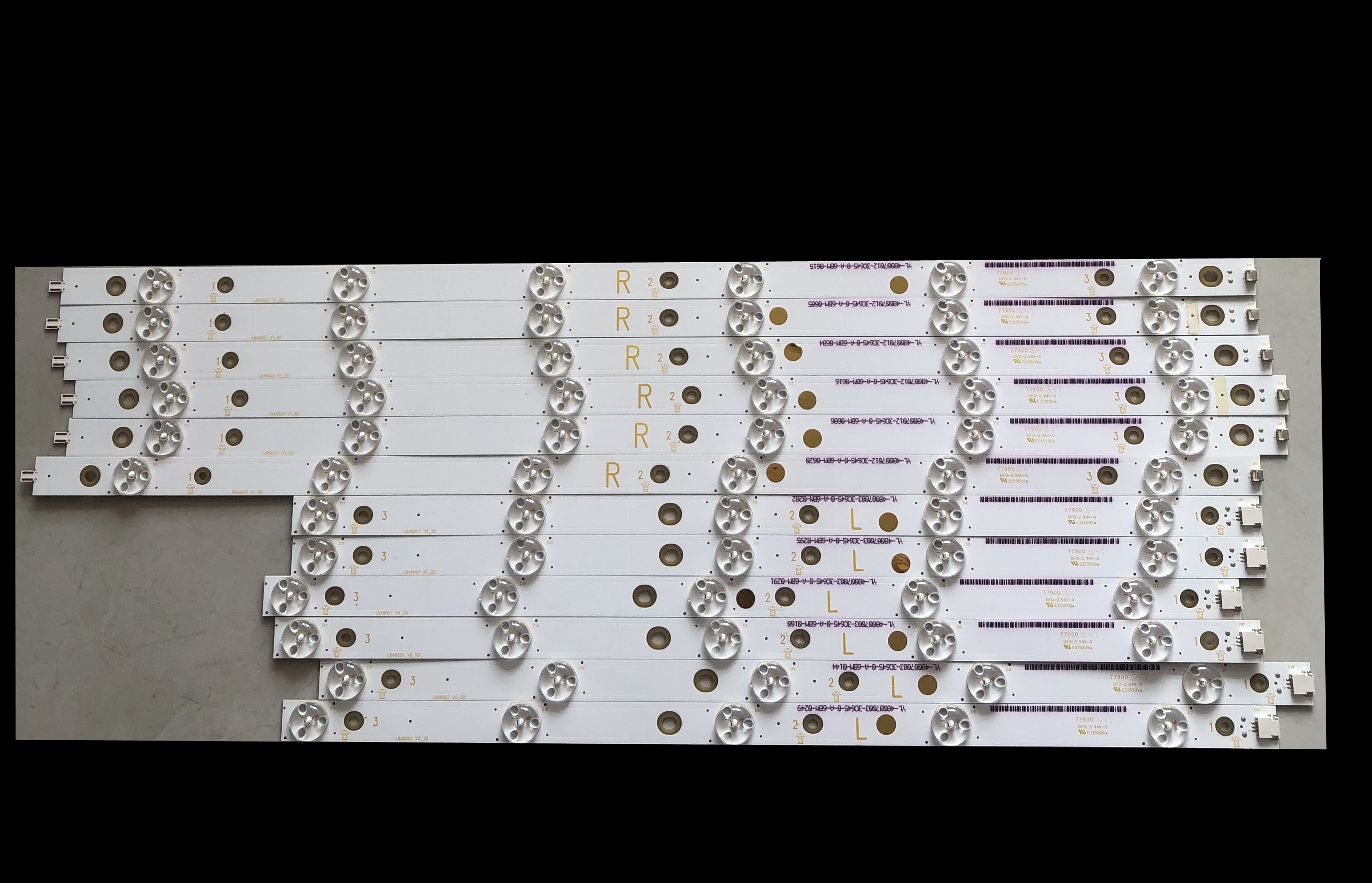 LED Backlight strip 11 lamp For Planar SL4851 LB48007 LB48015 V1 V0_00 210BZ05DL43030J05L 3B7450001EA0 BDL4830QL M30900 E74739