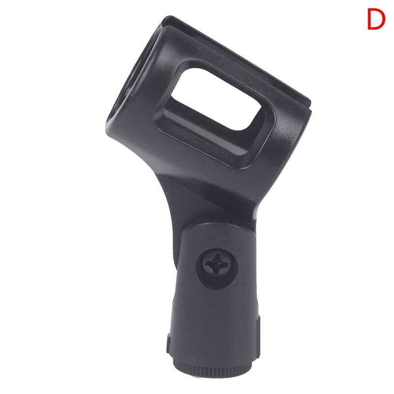 1Pc Universele Microfoon Clip Voor Shure Mic Houder Handheld Microfoon Draadloze/Draad Mic Stand Accessoire Zwart: D