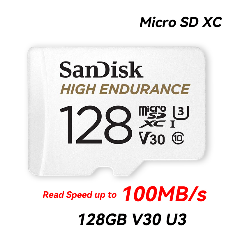 SanDisk High Endurance Micro SD Card 32GB 64GB 128GB 256GB Memory Card Up to 100MB/s Flash Card TF Card for Monitoring Dashcam: 8 GB