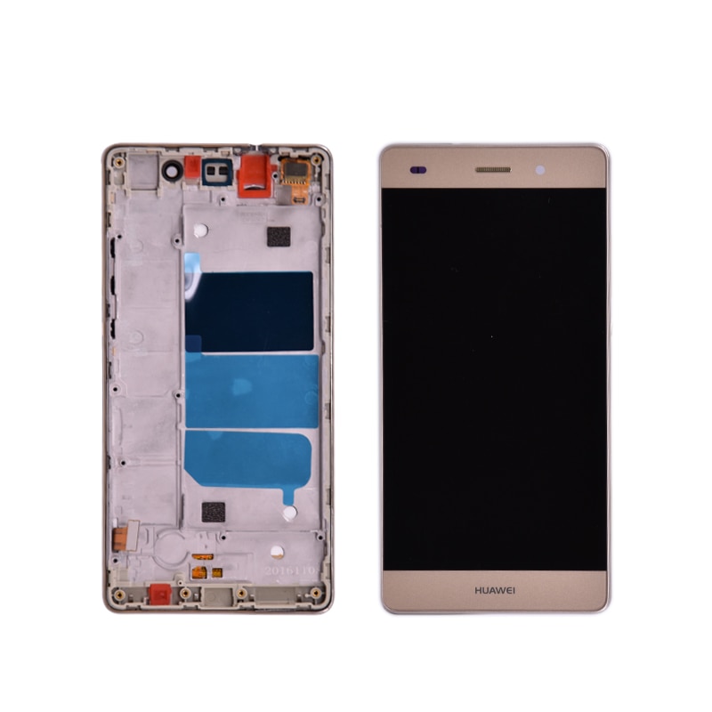 Pantalla LCD para Huawei P8 Lite ALE-L21, montaje de digitalizador con pantalla táctil con Marco,