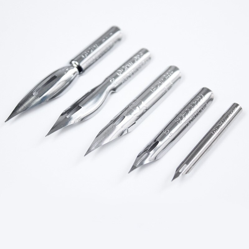 Japan Original Giant Nikko TACHIKAWA Manga G nib D nib Spoon Nib Round Nib Students line Drawing Pen Dip Pen elasticity