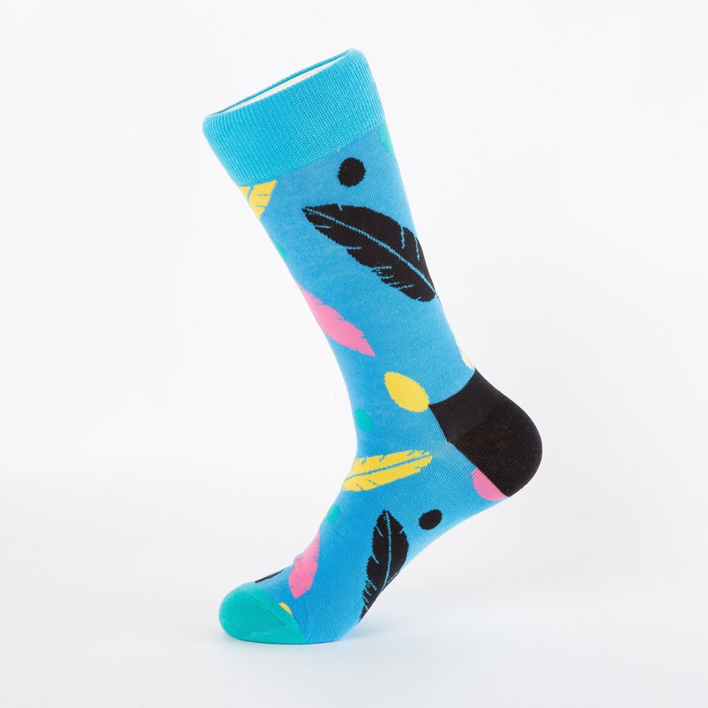 WeciBor 12 paar kleurrijke grappige katoenen sneakersokken met patroon, casual enkelsokken, Oranje/rood/geel/meerkleurig geometrisch 12B, 39-42 EU