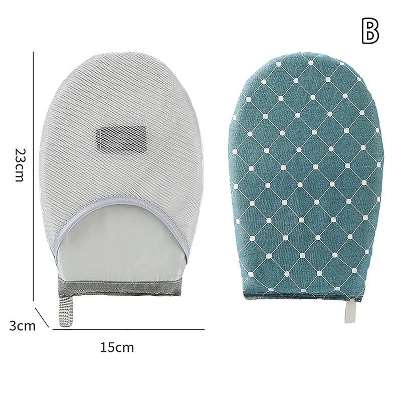 Wasbare Strijkplank Mini Anti-Scald Handschoenen Ijzeren Pad Hoes Hittebestendige Vlekbestendige Strijkplank Voor Kleding Winkel: Licht Groen