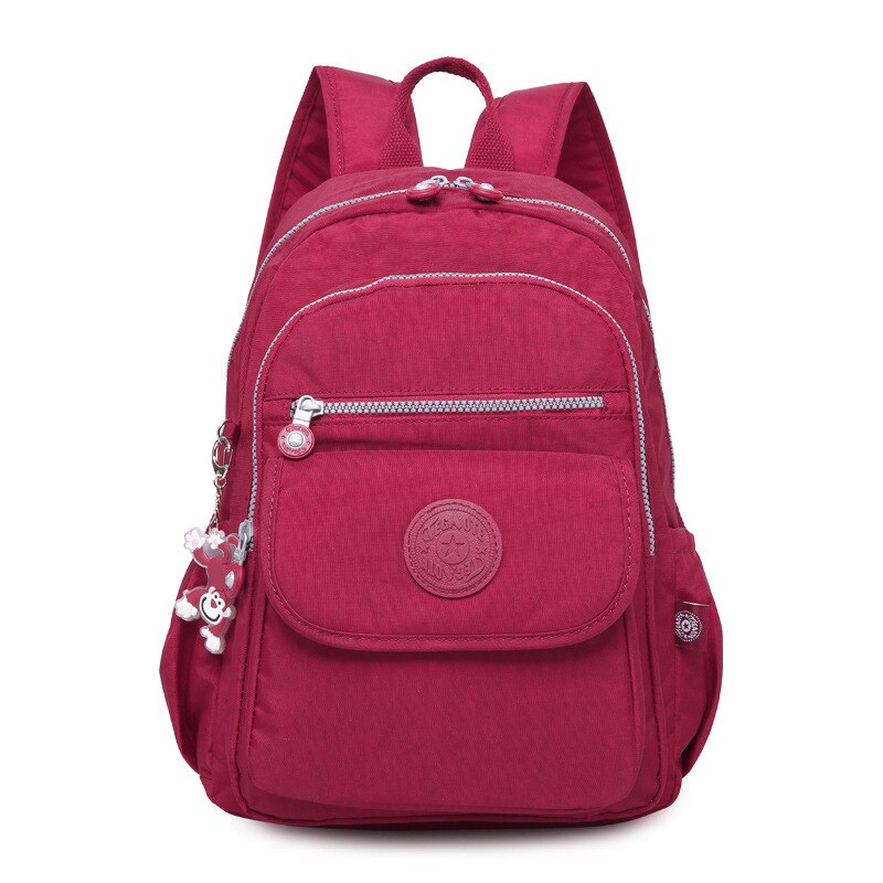 femmes deux épaule sac filles enfants école sacs à dos sacs pour garçons cartable sac à dos Mochila Colegio Mochilas Escolares: Russet