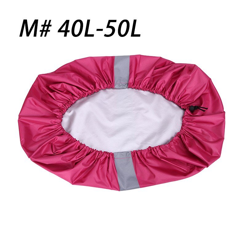 ManKaTer 30L-50L Reflecterende Camouflage Waterdicht Stofdicht Zonnebrandcrème Lichtgewicht Rugzak Regenhoes Koord Mond: M 40L-50L 03