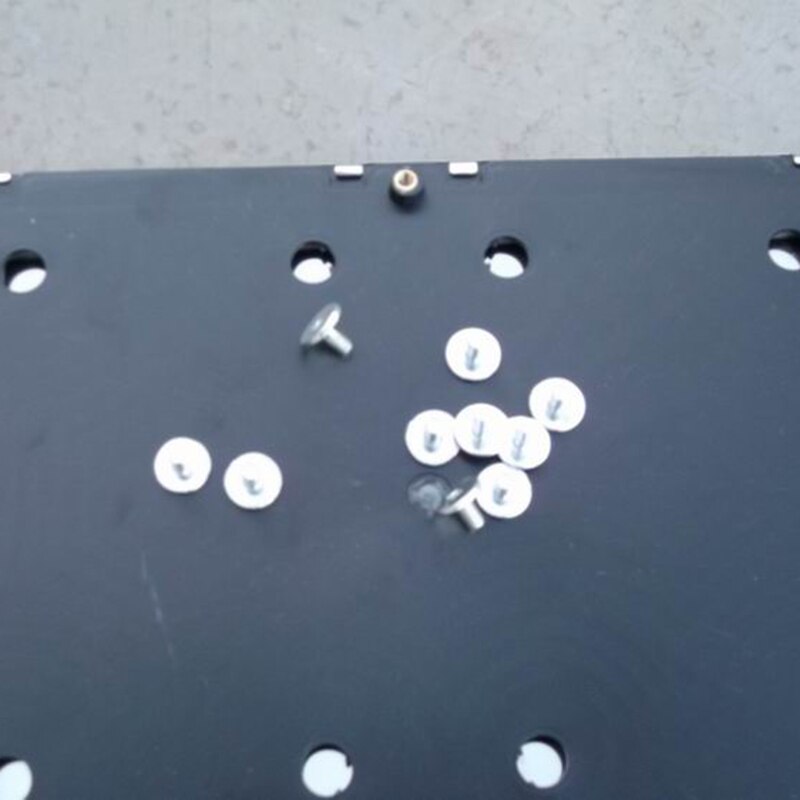 Steel Plate Pad Carpet Stainless Waterproof Universal Driver Car Side Interior Floor Mat Patch Pedal