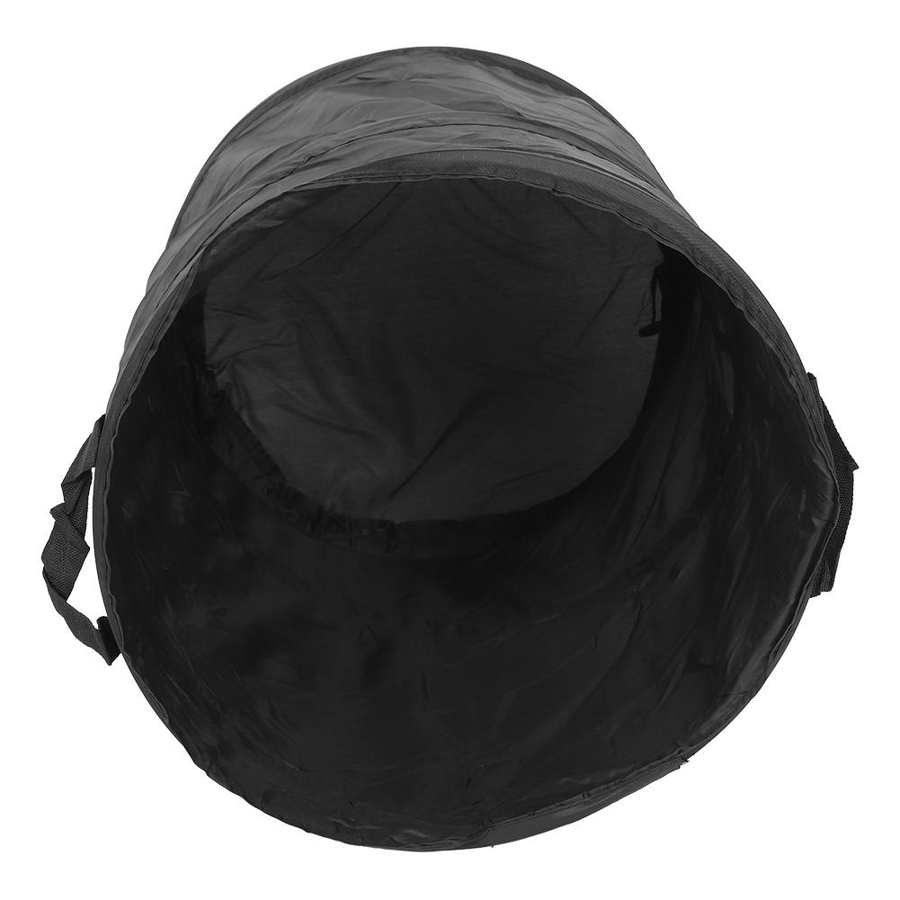 Cubo de basura plegable para jardín, bolsa de almacenamiento de hojas para plantas, portátil, para acampar, Picnic, contenedor de residuos para jardín