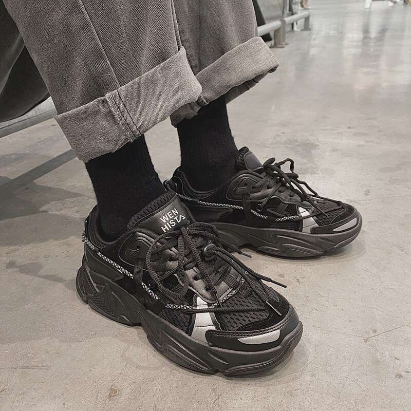 Heren casual schoenen wandelschoenen outdoor sneakers plateauschoenen heren comfort chunky sneakers herenschoenen sneakers