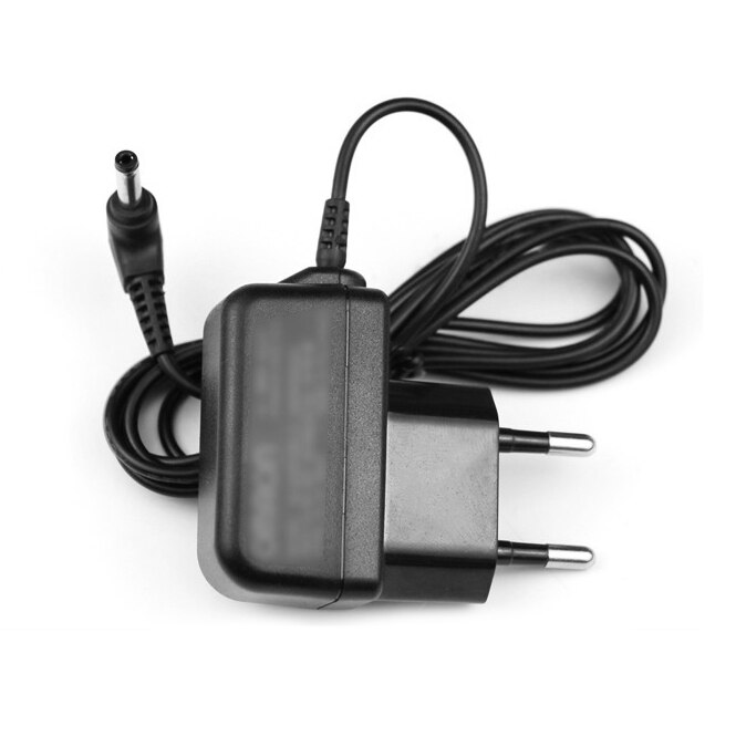 Dc 6v universalströmförsörjningsadapterladdare 500ma för omron blodtrycksmätare 7120/u10l/8713 eu kontakt