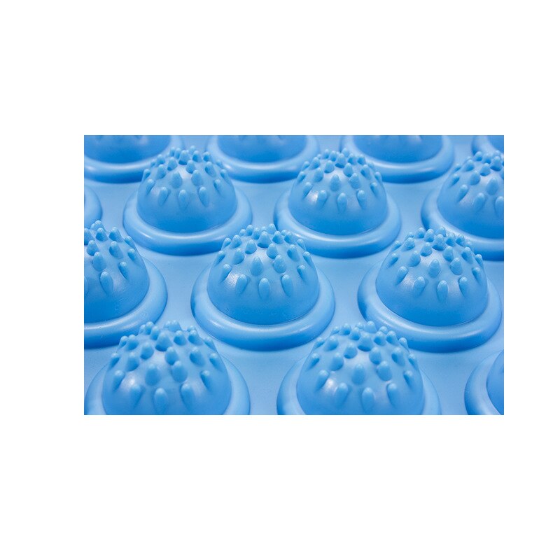 1Pc Reflexologie Voetmassage Pad Teen Druk Plaat Mat Bloedsomloop Shiatsu Mat