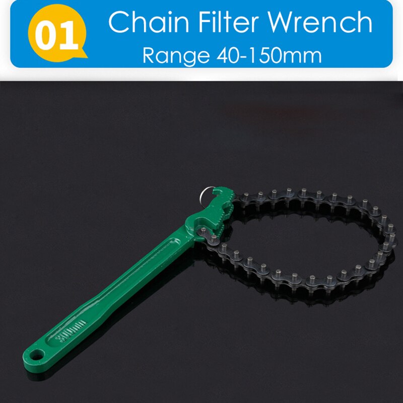 Belt Wrench oil filter puller Strap Spanner Chain Oil Filter Cartridge Disassembly Tool oil filter wrench