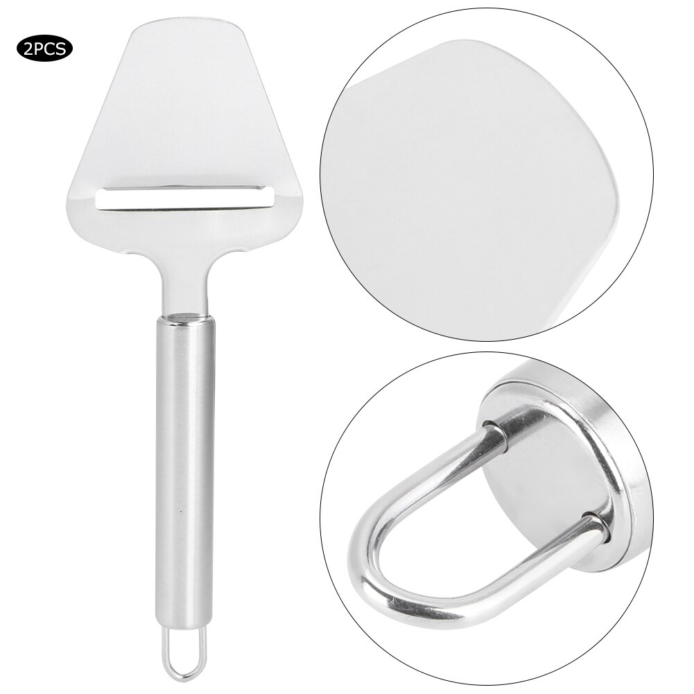 306 Cheese Grater Stainless Steel Cheese Spatula Planer Cheese Cutting Planing Tool Kitchen Supplies Vegetable Fruit Tool