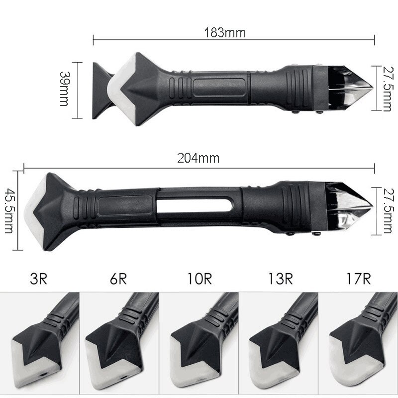 32 adet Metal Spatula meme silikon kalafatlama araçları mastik bitirme harç kiti silikon mastik bitirme aracı mutfak ev için