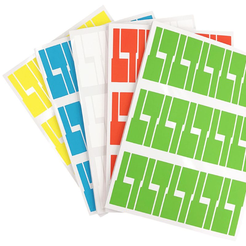 30Pc Kabel Etiketten Sticker Waterdichte Identificatie Tags Werken Met Printer