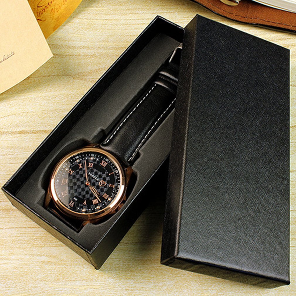 LongPortable Hoogwaardige Horloge Doos Beste Duurzaam Box Case Voor Armband Armband Sieraden Horloge Doos