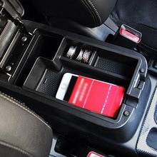 For Mitsubishi Outlander Center Console Organizer Armrest Storage Box